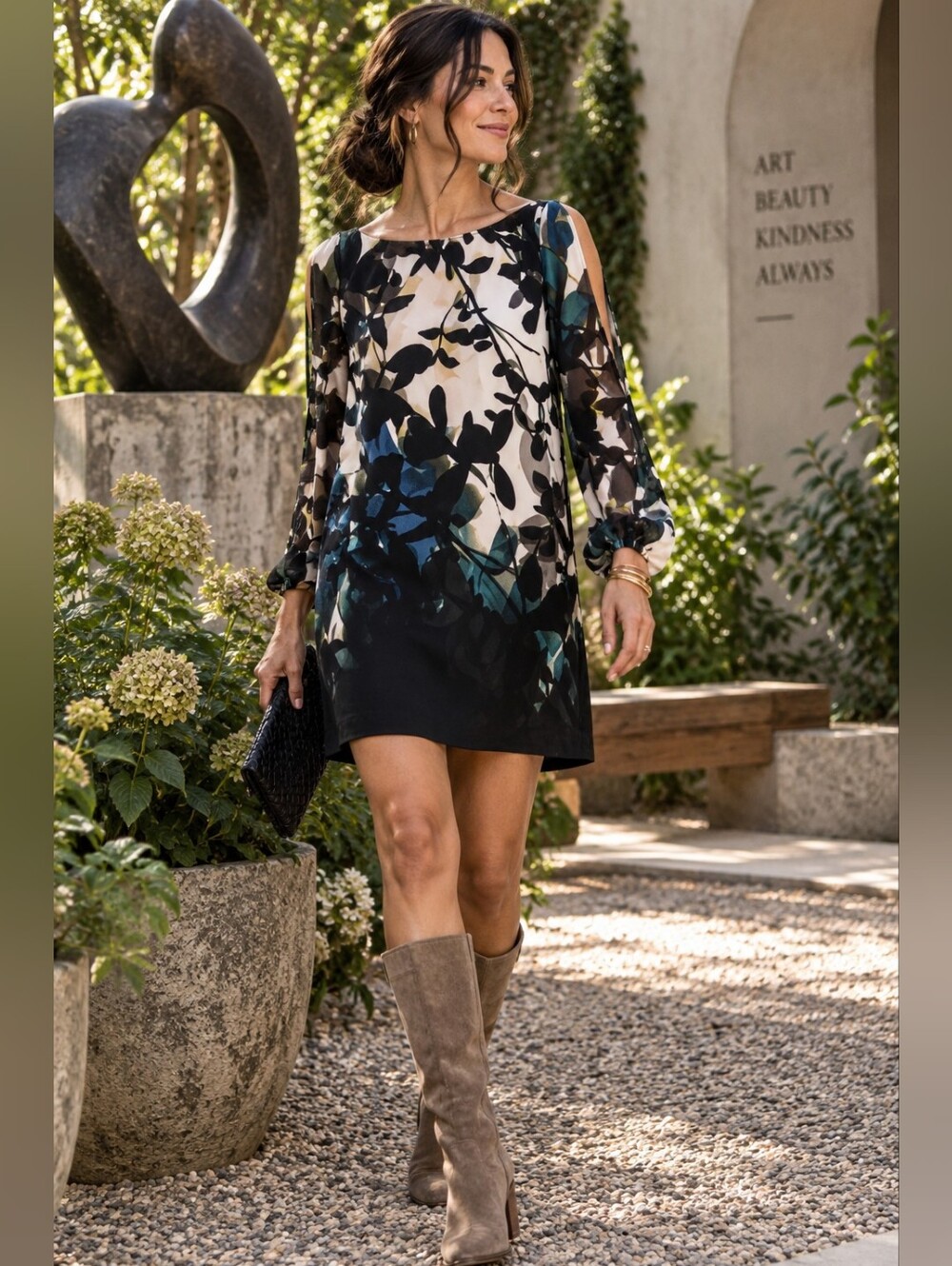Anthropologie Maeve shaded garden open arm dress Size XSMALL